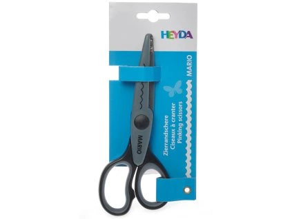 Nůžky 16cm, ozdobné ostří, Mario