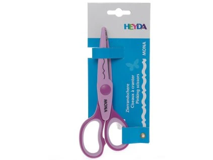 Nůžky 16 cm, ozdobné ostří, Mona