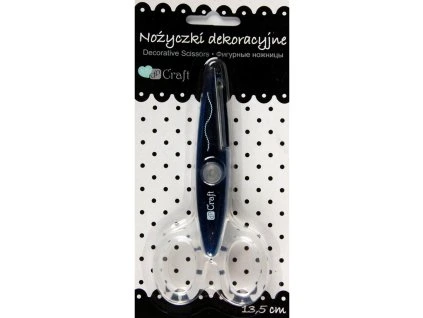 Nůžky dekorační 13,5 cm 3 DP