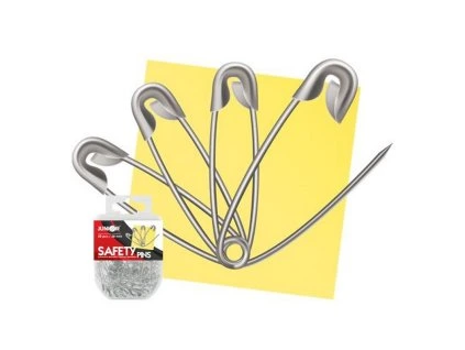 Spínací špendlíky, niklové, 50 ks