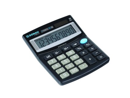 Kalkulačka Donau TECH 4102 kancelářská, černá