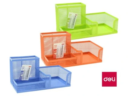 Organizér na stůl, drátěný, barevný, mix barev