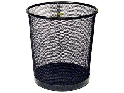 Odpadkový koš 7,8 l, drátěný, černý
