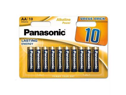 Baterie Panasonic AA Lasting Energy LR6, 10 ks