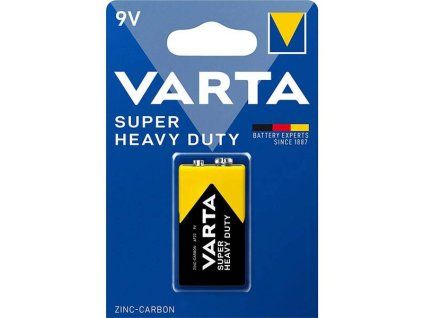 Baterie Varta 9V (6F22), 1 ks