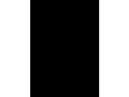 Chromolux - karton pro kroužkovou vazbu A4, černý