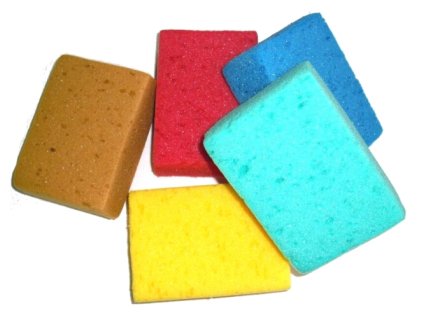 Houba mazací na školní tabuli, molitanová