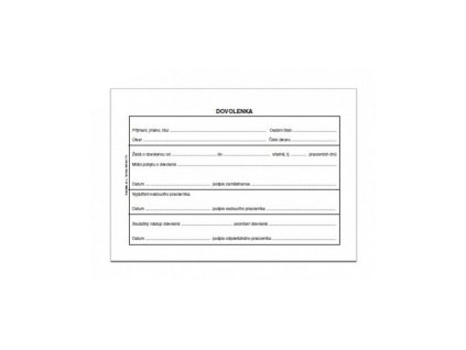 Dovolenka A6 Baloušek