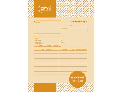 Objednávka A5 OP 1282, 100 listů