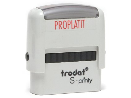 Razítko Trodat 4911 s textem: PROPLATIT