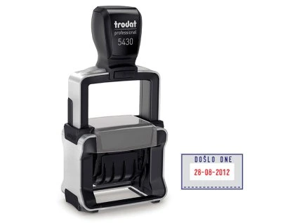 Datumka Trodat 5430/L s textem DOŠLO DNE, výška data 4mm