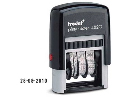 Datumka Trodat 4820, výška data 4mm