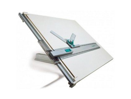 Rýsovací prkno A2, Linex, s pravítkem a otočnou hlavou