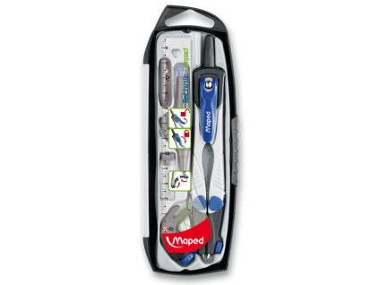 Sada s kružítkem Maped Technic, 5 dílů