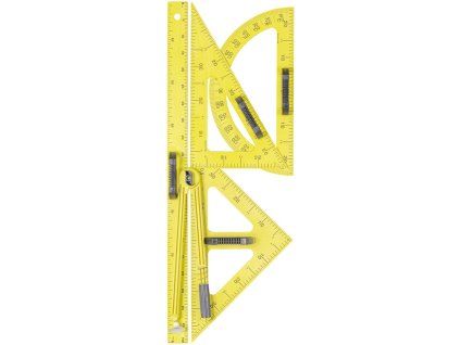 Sada rýsovacích potřeb na tabule Wissner, žlutá