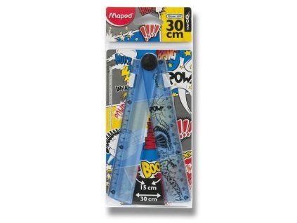 Pravítko Maped Open Up 15 cm - 30 cm, překlápěcí
