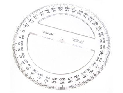 Úhloměr 360 stupňů