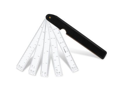 Sada poměrových pravítek Aristo, 5 ks