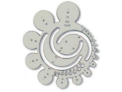 Šablona radiusová, Z32