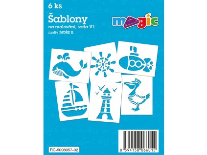 Šablony na malování MAGIC - Moře