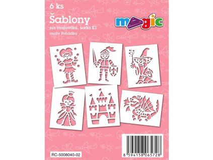Šablony na malování MAGIC - Pohádka