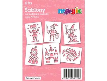 Šablony na malování MAGIC - Pohádka