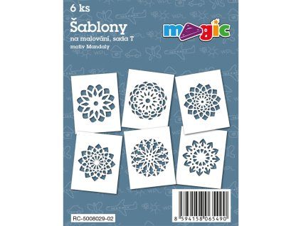 Šablony na malování MAGIC - Mandaly