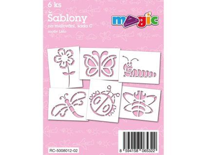 Šablony na malování MAGIC - Léto