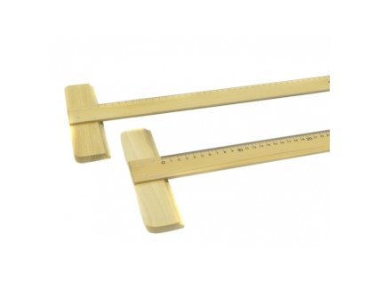 Příložník dřevěný 100 cm