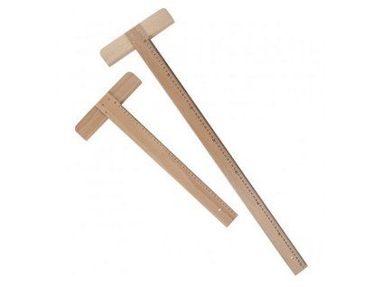 Příložník dřevěný 40 cm