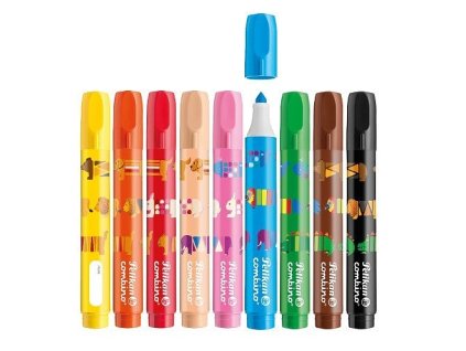 Sada fixů Pelikan Combino, 9 barev