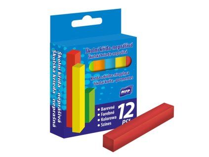 Křídy MFP barevné, 12 ks