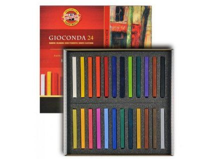 Tvrdé pastely Gioconda, umělecké, 24 barev, 8114