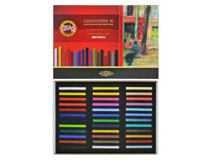 Tvrdé pastely Gioconda 8115, umělecké, 36 barev
