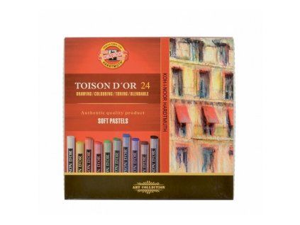 Křída Toison d´or 8514, suchá, umělecká, 24 barev