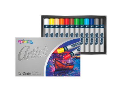 Pastely olejové Colorino, 12 barev