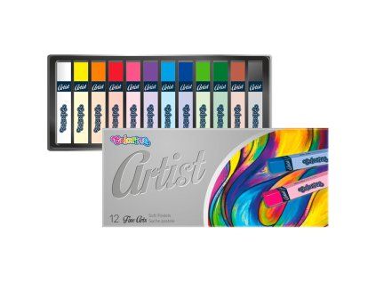 Pastely suché Colorino, 12 barev