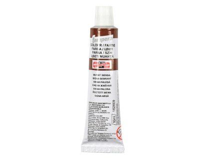 Temperová barva 16 ml, siena pálená