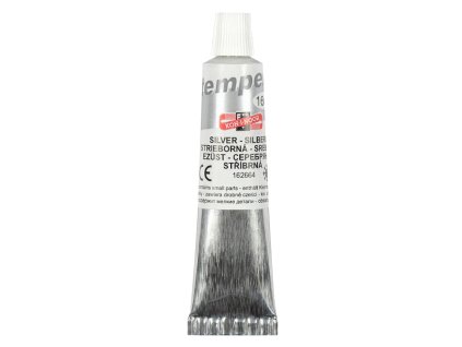 Temperová barva 16 ml, stříbrná