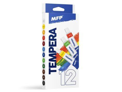 Temperové barvy MFP sada, 12 ml x 12 barev