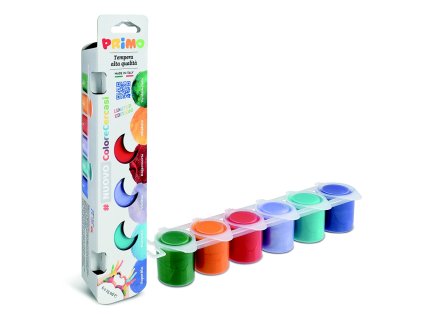 Temperové barvy Primo perleťové, 6 x 25 ml