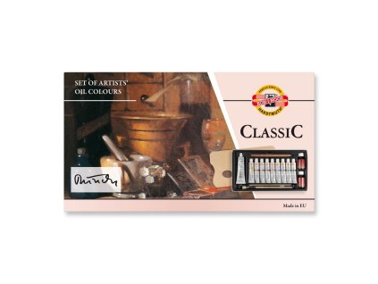 Sada olejových barev Classic, 10 barev
