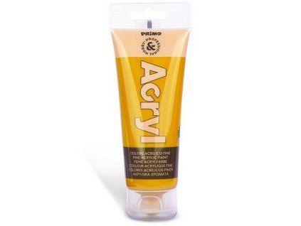 Akrylová barva PRIMO okrová, 75 ml
