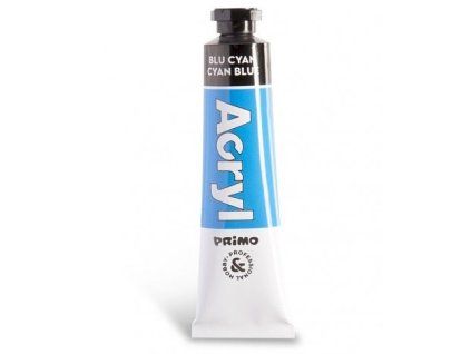 Akrylová barva PRIMO světle modrá, 18 ml
