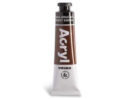 Akrylová barva PRIMO hnědá, 18 ml