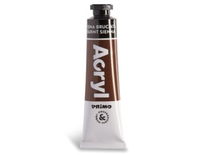 Akrylová barva PRIMO hnědá, 18 ml