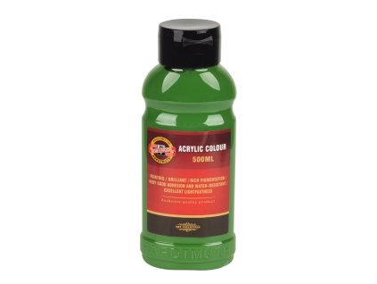 Akrylová barva 500ml, khaki