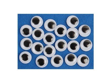 Oči 10 mm, 20 ks