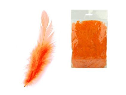 Peří oranžové, 10 g