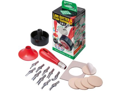 Sada nástrojů na linoryt 3 v 1